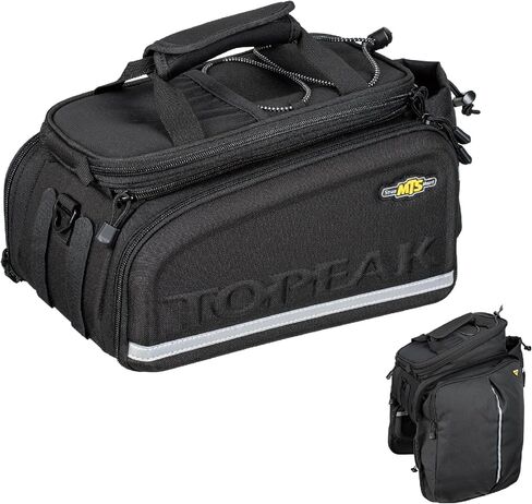 Topeak MTS Trunkbag DXP BACECLE BACELICE مع PANNAIRES القابلة للتوسيع ، حزام MOUNT in Kuwait