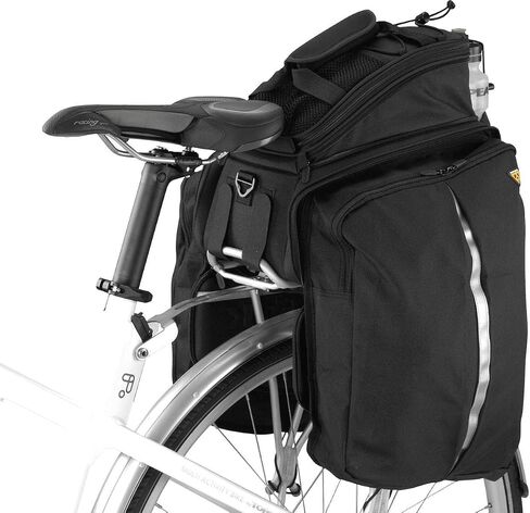 Topeak MTS TrunkBag DXP Rear Bicycle Bag with Expandable Panniers, Strap Mount in Saudi Arabia