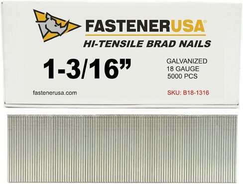 1-3/16" Brad Nails 18GA GALV 5,000ct | B18-1316 in Saudi Arabia