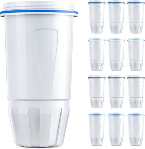 Bogda 6 Pack Pack Filter Plater Zero ، 5 مراحل متوافقة مع إبريق وموزع صفر ، مناسبًا لمرشحات استبدال مياه المرشح الصفر و ZR-001 ZR-017 ZR-004 in Kuwait