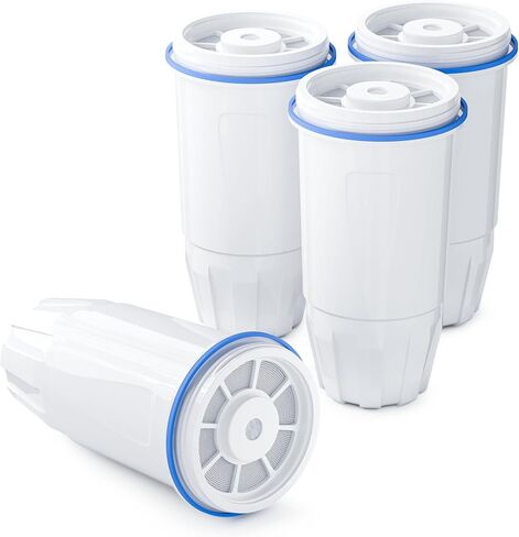 Bogda 6 Pack Pack Filter Plater Zero ، 5 مراحل متوافقة مع إبريق وموزع صفر ، مناسبًا لمرشحات استبدال مياه المرشح الصفر و ZR-001 ZR-017 ZR-004 in Kuwait