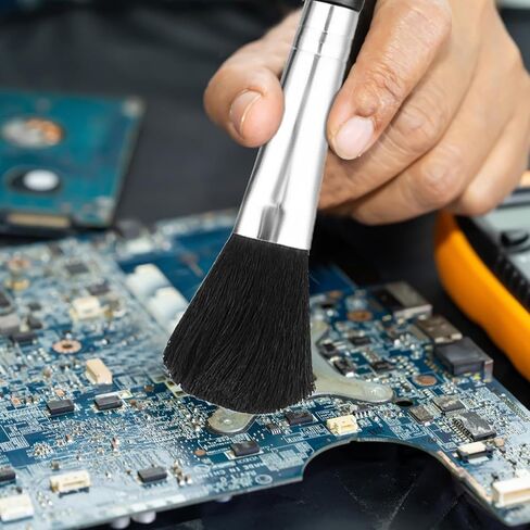 6 Pcs Keyboard Cleaning Brushes for Small Spaces, Electronic Dust Cleaning Brushes Portable Nylon Anti Static Brush for Computer Laptop Motherboard in Saudi Arabia