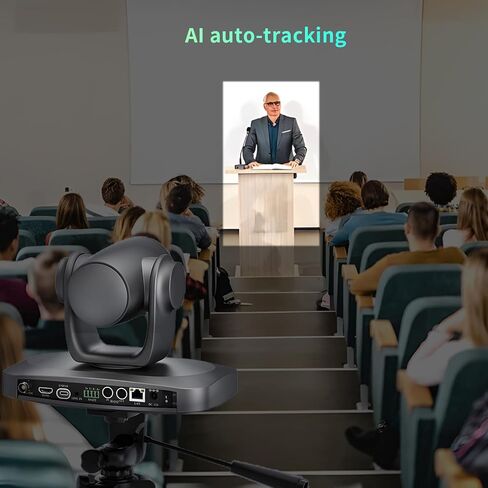 4K PTZ Camera 20X Optical Zoom AI Auto Tracking HDMI USB Conference Camera in Kuwait