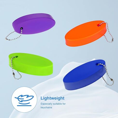 4 Pack Floating Keychain for Boat Keys Waterproof Bright Color Key Floats for Boating Fishing Surfing Kayak Sailing Outdoor Water Sports in Kuwait