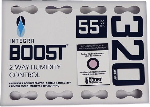 Integra Boost RH 2-Way Humidity Control, 55 Percent, 320 Gram (Pack of 5) in Saudi Arabia