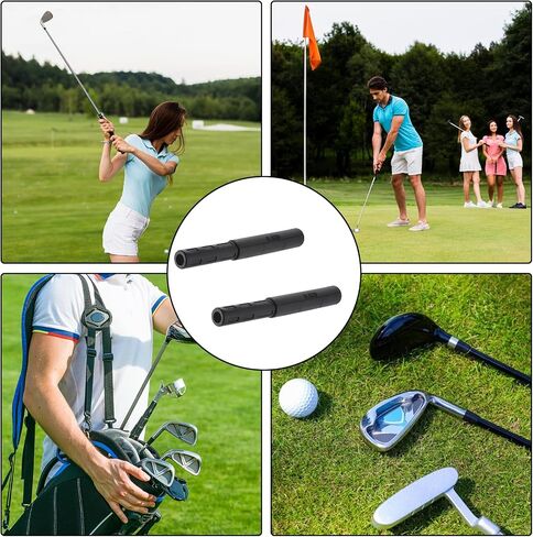 0.52" Golf Club Shaft Extension, Black Carbon Fiber Golf Shaft Extender Rod Club Shaft Extension Golf Wood Accessories for Putter Iron Golf Club Shafts in Saudi Arabia