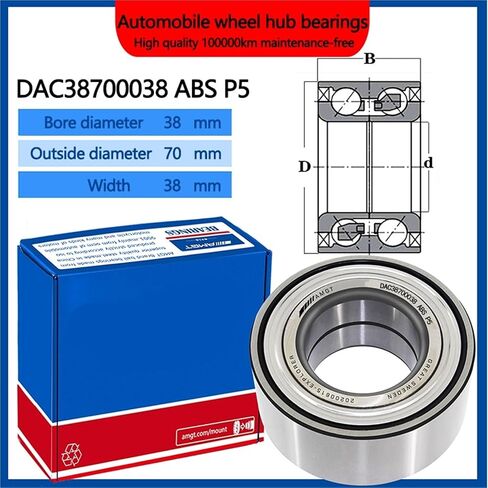 1Pcs Wheel Hub Bearing DAC38700038 CAMI 99-2005 DE08A32LLX3CS DAC3870DWCS41 38BWD21 DE08A32LLX3CS(DAC38700038) in Kuwait