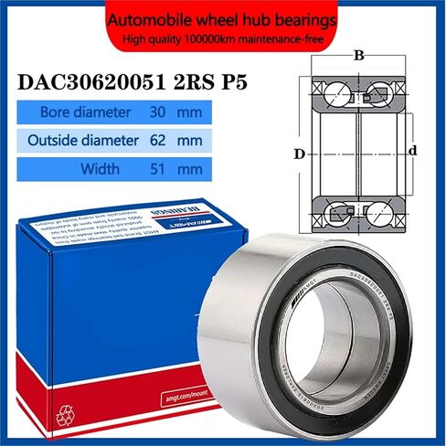 1PCS Wheel Hub Bearing DAC30620051 FC41394 (DAC30620051-2RS) in Kuwait