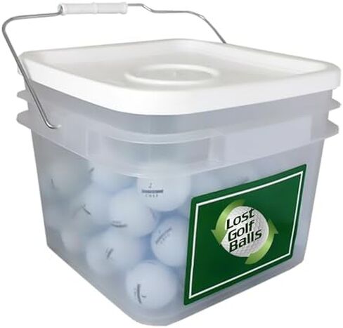 LostGolfBalls 50 Recycled & Used e12 Soft Golf Balls in Mint Condition, AAAAA Quality, White in Saudi Arabia