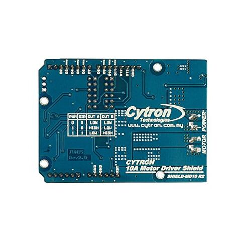 Cytron 10A درع سائق محرك DC Cytron ثنائية الاتجاه لـ Arduino ، 7V-30V ، ذروة 15A in Kuwait