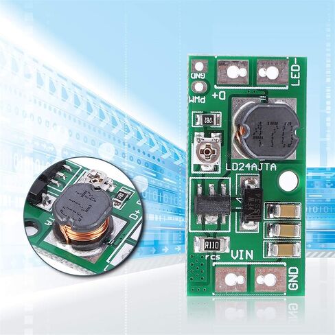2 Pcs LD24AJTA LED Driver Boards 20W DC6~25V Adjust PWM Controlled DCDC Converters, LED PWM Regulator in Saudi Arabia