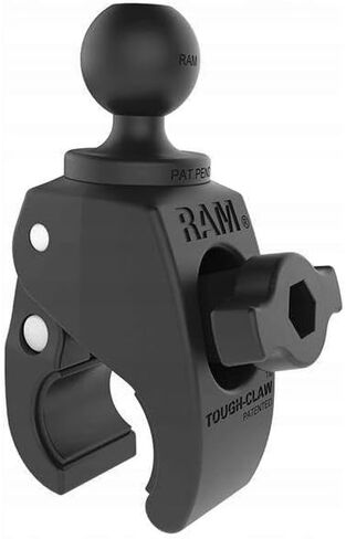 RAM Mounts RAP-B-404U Tough-Claw Medium Clamp Base with B Size 1" Ball for Rails 1" to 1.875" in Diameter in Saudi Arabia