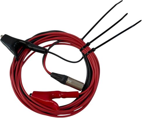 Direct Connection Leads with 3-Pin Plug for Vivax Metrotech Loc3-5Tx, Loc3-10Tx, Loc-5Tx, Loc-5STx, Loc-10Tx, VM-810 and VM-850 Transmitters in Saudi Arabia