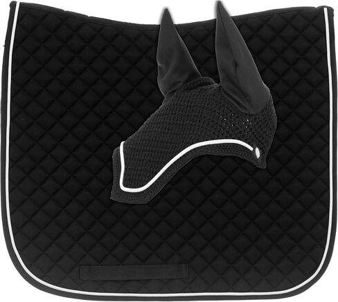 Equinavia Voss Dressage Saddle Pad and Crocheted Bonnet Set in Saudi Arabia