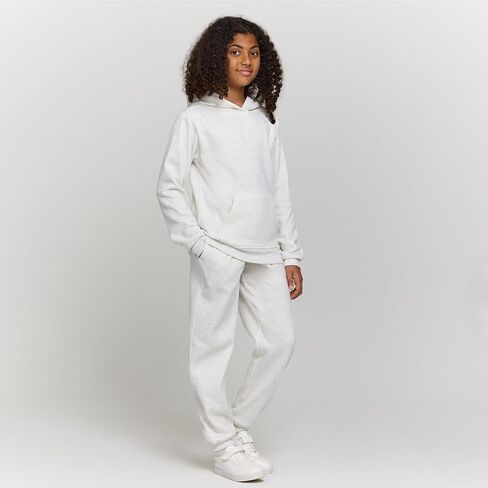 New Balance Girls Athletic 2 قطعة-Soft Fleece Pullover Hoodie Sweatshirt & Joggers Sweatsuit Activewear Set (4-12) in Saudi Arabia