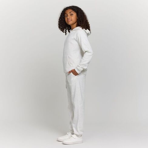 New Balance Girls Athletic 2 قطعة-Soft Fleece Pullover Hoodie Sweatshirt & Joggers Sweatsuit Activewear Set (4-12) in Saudi Arabia