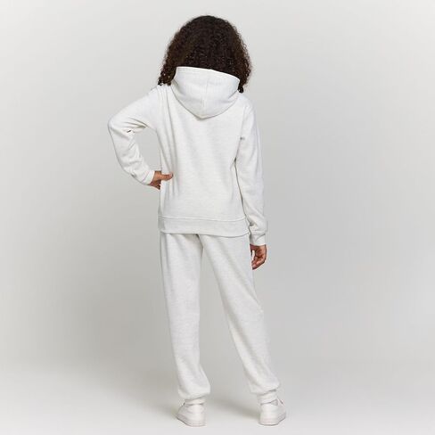 New Balance Girls Athletic 2 قطعة-Soft Fleece Pullover Hoodie Sweatshirt & Joggers Sweatsuit Activewear Set (4-12) in Saudi Arabia