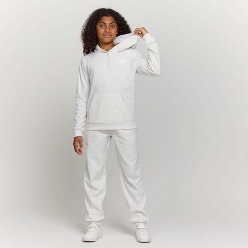 New Balance Girls Athletic 2 قطعة-Soft Fleece Pullover Hoodie Sweatshirt & Joggers Sweatsuit Activewear Set (4-12) in Saudi Arabia
