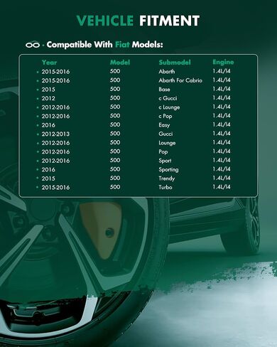 مجموعة عمود محور السيرة الذاتية ملائمة اليسار لفيات 500 1.4L 2012-2016 in Saudi Arabia