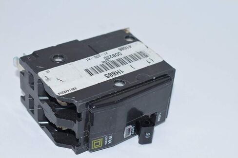 الترباس على قاطع الدائرة 2P 20 أمبير 120/240VAC/48VDC in Saudi Arabia