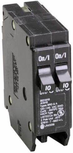 Cutler Hammer BD3015 Type Bd Duplex Breaker 1-30A/1P 1-15A/1P 120/240V 10K in Saudi Arabia
