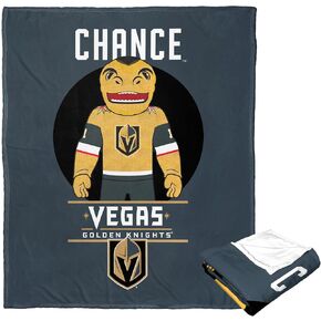 Northwest NHL Vegas Golden Knights Silk Touch Throw Blanket, 50" x 60", Mascot of Love in Kuwait