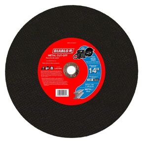 Diablo 14 in. x 1/8 in. x 1 in. Metal High Speed Cut-Off Disc (5-Pack) in Kuwait