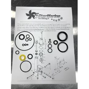 Rebuild KIT!!! Mercury Force 25 30 35 40 50 60Hp Tilt Trim 827668 A25-827668A in Saudi Arabia