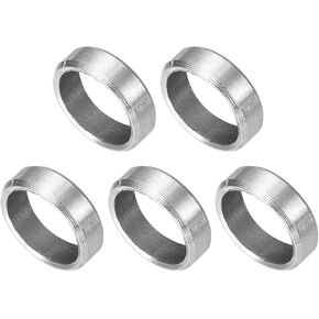 uxcell 5 Pcs Stainless Steel Spacers, 8mm ID x 12mm OD x 40mmL 304 Stainless Steel Bushing Screw Standoff Unthreaded Round Spacer for 5/16" or M8 Screws Bolts Nuts in Kuwait