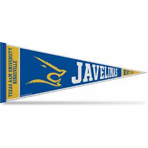 Rico Industries NCAA Texas A&M–Kingsville Javelinas 12" x 30" Felt Wall Décor Pennant - Great for Home/Bed Room/Man Cave Décor in Saudi Arabia