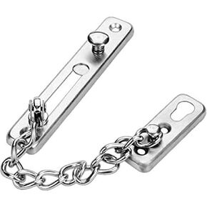 Door Chain Lock,Chain Safe Buckle,Latch Safety Limiter,Anti-Theft Chain Door Chain Home Hotel Door Bolt Anti-Theft Door Security Chain Door Lock Anti-Theft Buckle Door Latch Lock in Kuwait