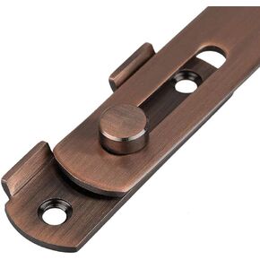 أقفال الأبواب والمزالج المنزلق قفل الباب القفل الفولاذ المقاوم للصدأ Hasp Latch Latch Home Safety Stain Door Super Home Home (Black+White) in Saudi Arabia