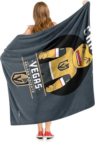 Northwest NHL Vegas Golden Knights Touch Touch This Throw Throw ، 50 "× 60" ، Mascot of Love in Saudi Arabia