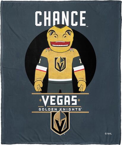 Northwest NHL Vegas Golden Knights Touch Touch This Throw Throw ، 50 "× 60" ، Mascot of Love in Saudi Arabia