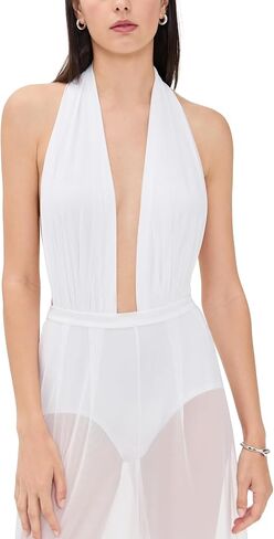 Norma Kamali Women's Halter One Piece in Saudi Arabia