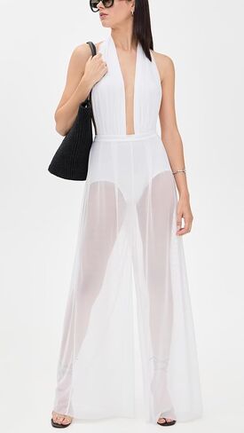 Norma Kamali Women's Halter One Piece in Saudi Arabia