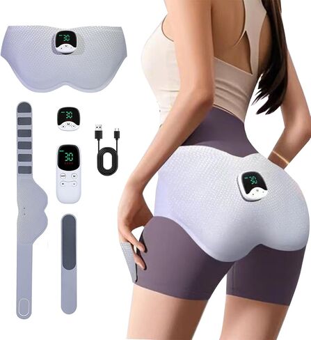 المدرب الذكي Glute Smart for بعقب ، آلة رفع بعقب يمكن ارتداؤها ، مدلك مع 10 أوضاع in Kuwait