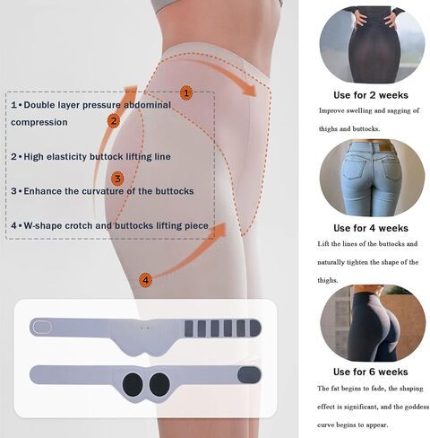 المدرب الذكي Glute Smart for بعقب ، آلة رفع بعقب يمكن ارتداؤها ، مدلك مع 10 أوضاع in Kuwait