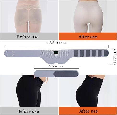 المدرب الذكي Glute Smart for بعقب ، آلة رفع بعقب يمكن ارتداؤها ، مدلك مع 10 أوضاع in Kuwait