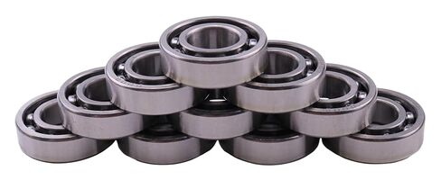 15 * 32 * 9mm 10 Pcs Single Row Deep Groove Ball Bearings 6002 Open Type No Seals in Saudi Arabia
