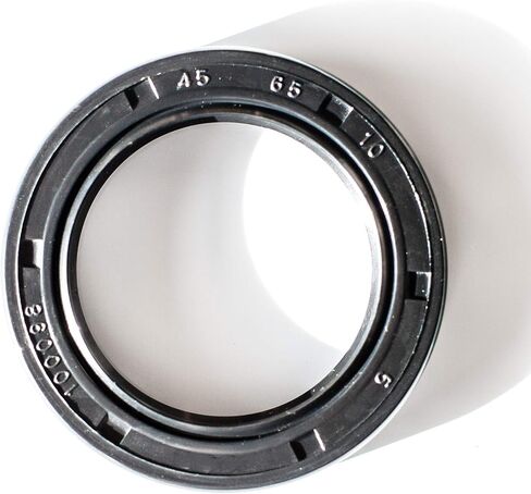 EAI Oil Seal 45mm X 65mm X 10mm TC Double Lip w/Spring. Metal Case w/Nitrile Rubber Coating in Saudi Arabia