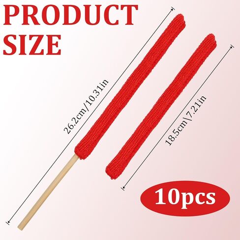 10 أجهزة كمبيوتر Microfiber تفاصيل العصي Duster ، أدوات تنظيف Crevice ، أدوات تنظيف الهواء تنفيس الهواء ، غربات التنظيف المصغرة in Saudi Arabia