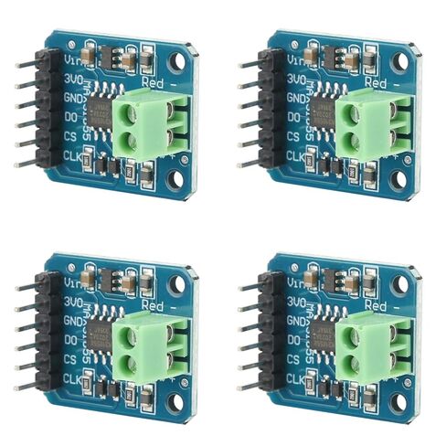 4pcs k type thermocouple defere sensor module spi port thermocouple board 3 to 5v dc in Saudi Arabia