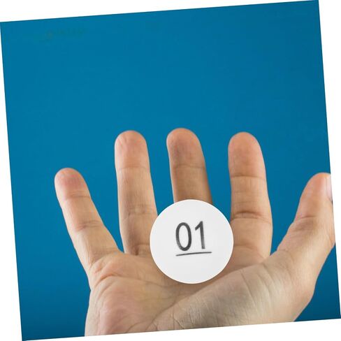 GLEAVI 50Pcs Printed Pong Balls for Games Raffle Drawing Balls and in Saudi Arabia
