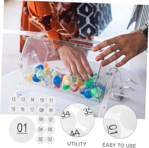 GLEAVI 50Pcs Printed Pong Balls for Games Raffle Drawing Balls and in Saudi Arabia