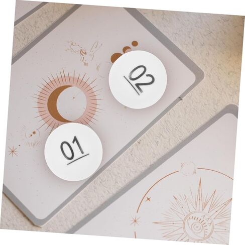 GLEAVI 50Pcs Printed Pong Balls for Games Raffle Drawing Balls and in Saudi Arabia