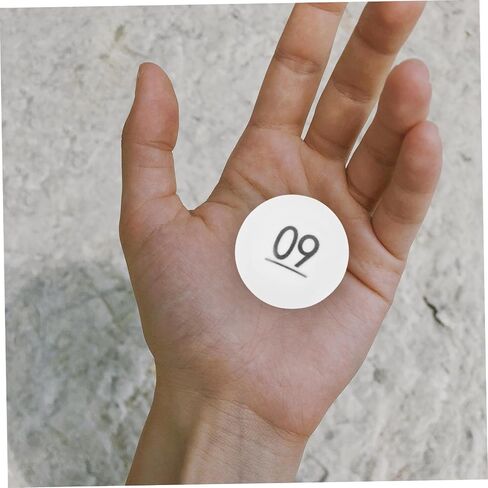 GLEAVI 50Pcs Printed Pong Balls for Games Raffle Drawing Balls and in Saudi Arabia