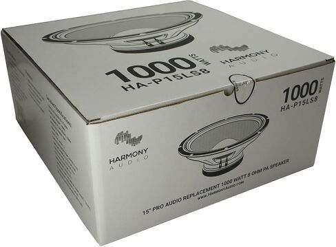 Harmony Audio 2x HA -P15LS8x2 استبدال 15 "Pro PA 1000W Subwoofer - SPEAKER 8 OHM in Saudi Arabia