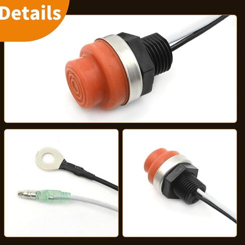 6A0-82550-00 Boat Engine Stop Switch Stopswitch, Replacement for Yamaha Outboard Many Models Series 2 or 4 Stroke, Replaces 6E0-82550-00 6E0-82550-01 6M8-82550-00 in Saudi Arabia