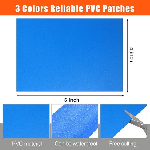 تشمل مجموعة إصلاح القوارب القابلة للنفخ Gejoy 3 تصحيح PVC ، شريط إصلاح واحد ، برميل صيانة واحد ، وجع صمام واحد ، وفرشاة واحدة ، و 5 3G Glue ، وبقع إصلاح القوارب المطاطية لمواصلة لقوارب الطوافة القابلة للنفخ قوارب القارب in Saudi Arabia